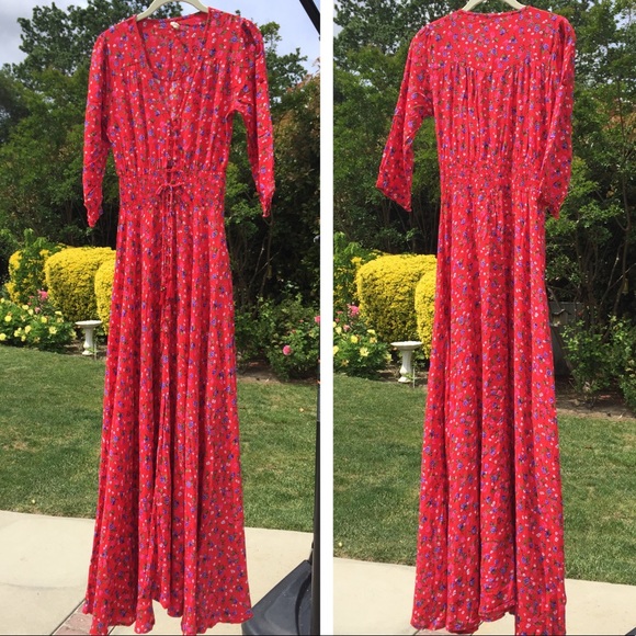 🌿 Spell Rambling Rose Dress • Size S - Picture 2 of 9